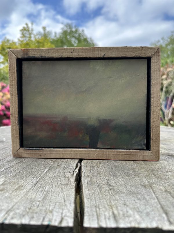 UNDERSTAND THIS   25 x 19 cm  Acrylic on Board Tray Framed  £400.