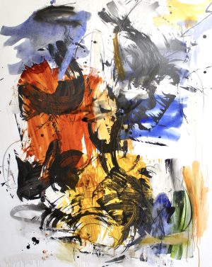 Artist: Nikki Hill Smith  Title: No.572 Series: 'Linger a While' Year: 2024 Size:H153xW122xD5cm Material: Acrylic on Canvas Price: £4000. 0% Over 6 months Available