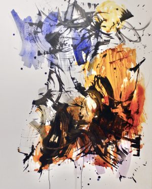 Artist: Nikki Hill Smith Title: No.573 Series: 'Linger a While' Year: 2024 Size:H153xW122xD5cm Material: Acrylic on Canvas Price: £4000. 0% Over 6 months Available