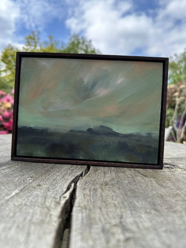 'WHENEVER' Acrylic on Board Tray Framed 17 x 23cm  £420.00