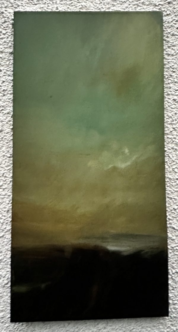 'THIRD TREE FROM THE LEFT'  Acrlic on Canvas 50 x 100cm £1850.