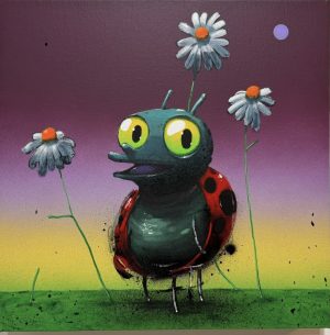 'JEFF LEOPARD'  Ltd Edition Print. Giclee 40 x40 cm on Fine art paper. ed 30