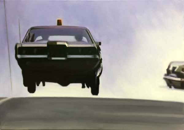 'Drive Buddy Boy'  Ben Addison 70 x 50cm Oil on Canvas  £3,500